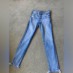 American eagle skinny jeans size 4